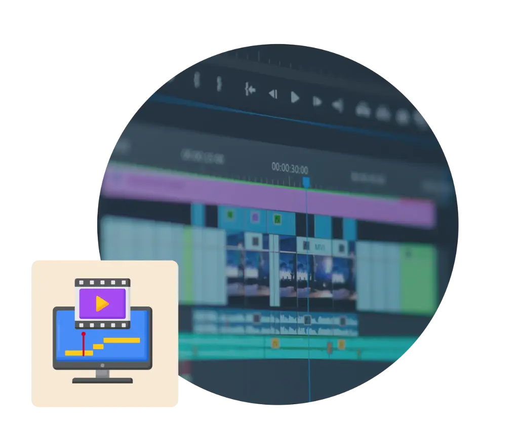 Video editing, per minuut (Normaal (2 tot 4 weken))